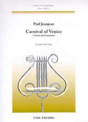 Carnival in Venice : for clarinet -Paul Jeanjean