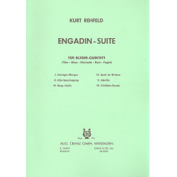 Engadin-Suite - für Flöte, Oboe, Klarinette, -Kurt Rehfeld