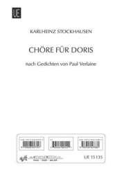 Chöre für Doris : für gem Chor, -Karlheinz Stockhausen