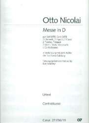 Messe D-Dur : für Soli, gem Chor und - Otto Nicolai