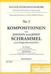 Kompositionen von Johann und Josef -Johann Schrammel