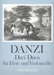 3 Duos - für Flöte und Violoncello - Franz Danzi