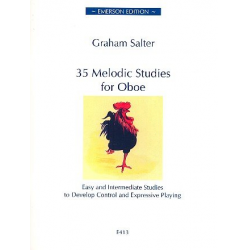 35 melodic studies for oboe -Graham Salter