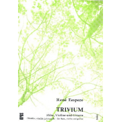 Trivium - für Flöte, Violine und - René Eespere