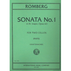 Sonata B flat major op.43 no.1 -Bernhard Romberg