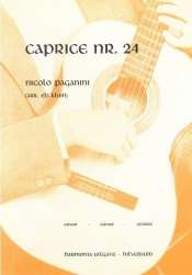 Caprice Nr.24 : für Gitarre -Niccolo Paganini