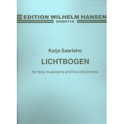 Lichtbogen : for nine musicians and -Kaija Saariaho