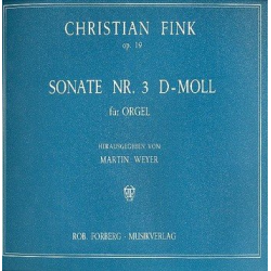 Sonate d-Moll nr.3 op.19 : -Christian Fink