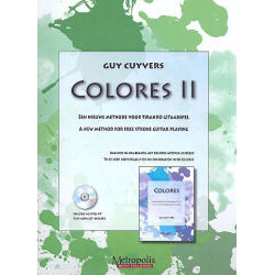 Colores vol.2 (+CD) : for guitar -Guy Cuyvers