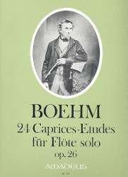 24 caprices-etudes op.26 - -Theobald Boehm