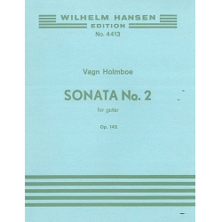 Sonata no.2 op.142 : for guitar -Vagn Holmboe