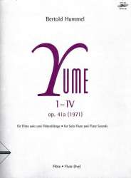 Yume 1-4 op.41a (+CD) - -Bertold Hummel