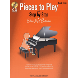 Pieces to Play - Book 5 with CD -Edna Mae Burnam