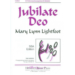 Jubilate Deo : -Mary Lynn Lightfoot