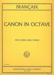 Canon in octave : -Jean Francaix
