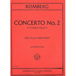 Concerto D major no.2 op.3 : -Bernhard Romberg