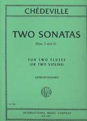 2 Sonaten Nr.3 und Nr.6 : für -Nicolas Chedeville