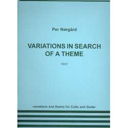 Variations in Search of a theme - -Per Norgard