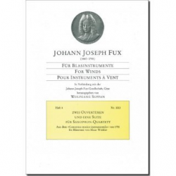 2 Ouvertüren und eine Suite - -Johann Joseph Fux / Arr.Klaus Winkler