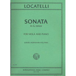 SONATA IN G MINOR : FOR VIOLA AND - Pietro Locatelli