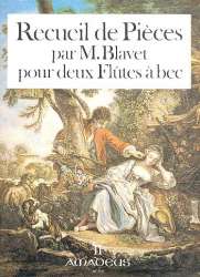 Recueil de pièces 2 - pour 2 flûtes -Michel Blavet