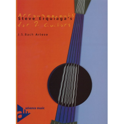 Arioso - for 2 guitars -Johann Sebastian Bach / Arr.Steve Erquiaga