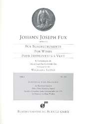 Sinfonia und Allegro - für Flöte, -Johann Joseph Fux