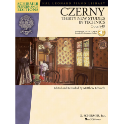 Thirty New Studies in Technics, Op. 849 -Carl Czerny