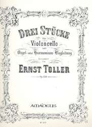 3 Stücke op.130 - für Violoncello -Ernst Toller