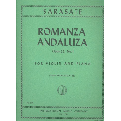 Romana andaluza op.22,1 : -Pablo de Sarasate