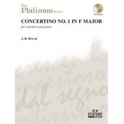 Concertino f major no.1 (+CD)  : -Jean Baptiste Breval