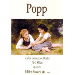 Leichte instruktive Duette op.507 - Band 1 -Wilhelm Popp
