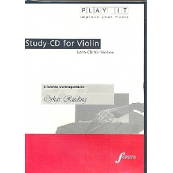 6 leichte Vortragsstücke für Violine und Klavier : -Oskar Rieding