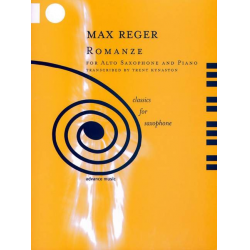 Romanze - für Altsaxophon und Klavier -Max Reger