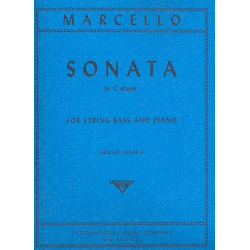 Sonata C major : for string bass -Alessandro Marcello