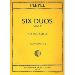 6 duos op.8 : for 2 violoncellos -Ignaz Joseph Pleyel