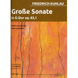Große Sonate G-Dur op.83,1 : -Friedrich Daniel Rudolph Kuhlau