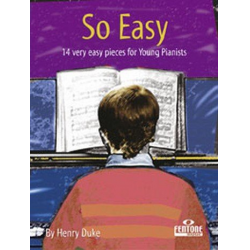 So easy : 14 very easy pieces for young -Henry Duke