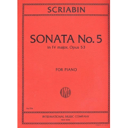 Sonata in F Sharp Major no.5 op.53 : -Alexander Skrjabin / Scriabin