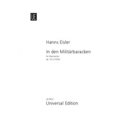 In den Militärbaracken op. 19  Band 2 -Hanns Eisler