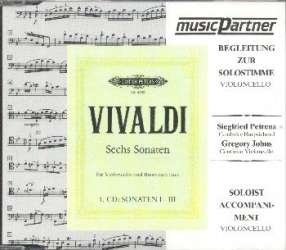 6 Sonaten für Cello und Bc : CD 1 -Antonio Vivaldi