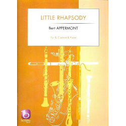 Little Rhapsody : for clarinet and piano -Bert Appermont