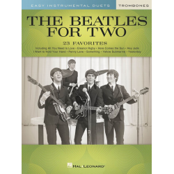 The Beatles for two trombones - Easy Instrumental Duets -The Beatles / Arr.Mark Phillips