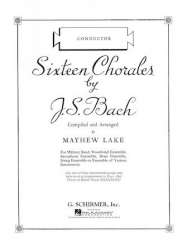 Sixteen Chorales - Condensed Score - Johann Sebastian Bach / Arr. Mayhew Lester Lake