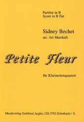 Petite Fleur (Clarinet-Quartet) -Sidney Bechet / Arr.Art Marshall
