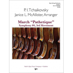 March Pathetique Symphony #6, 3rd Movement -Piotr Ilich Tchaikowsky (Pyotr Peter Ilyich Iljitsch Tschaikovsky) / Arr.Janice Mcallister