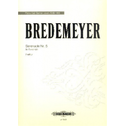 Serenade 5 : für Flöte, Horn, Posaune, -Reiner Bredemeyer