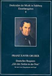 Deutsches Requiem GWV15 (+CD-ROM) : - Franz Xaver Gruber