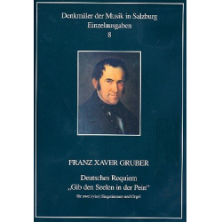 Deutsches Requiem GWV15 (+CD-ROM) : - Franz Xaver Gruber