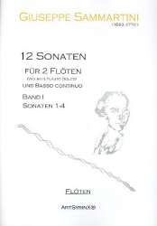 12 Sonaten Band 1 (Nr.1-4) : -Giuseppe Sammartini